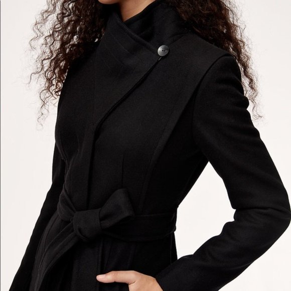 NWOT Aritzia Babaton Spencer Wool Coat - Picture 3 of 9